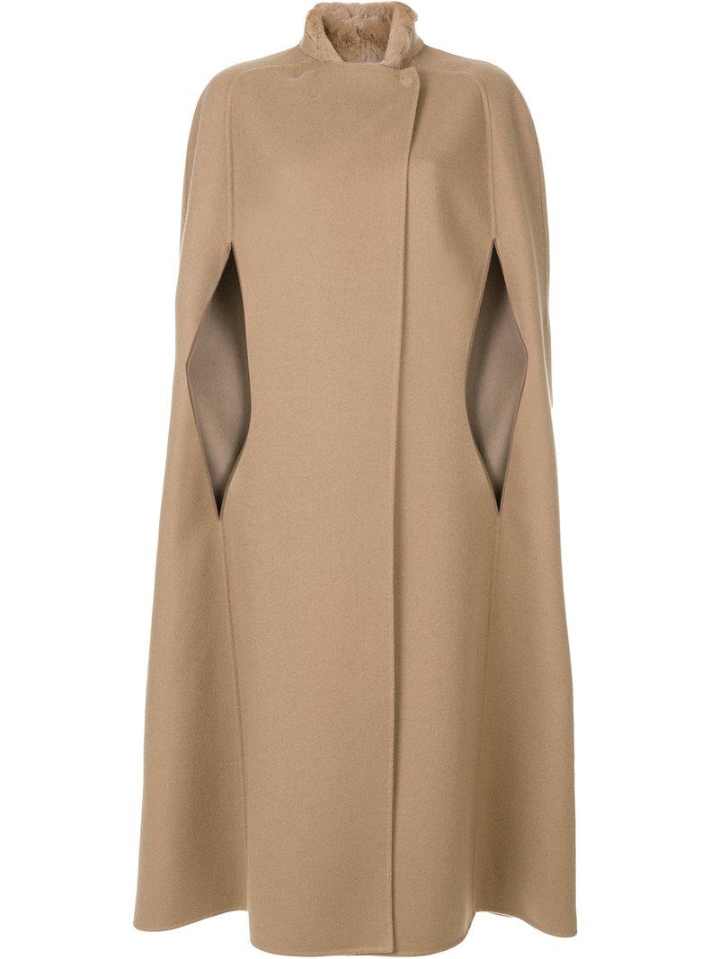 full length cape coat