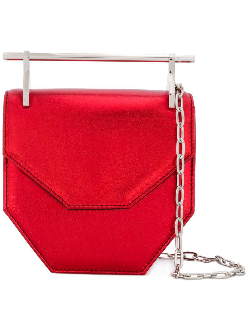 Bolso de hombro Amor Fati mini M2malletier de Terciopelo de color Rojo |  Lyst