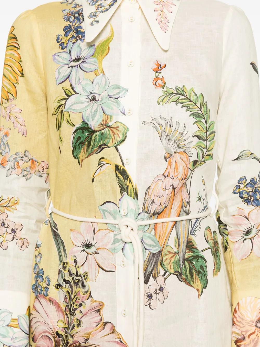 alemais oleander mini dress Multi Oleander Mini Dress