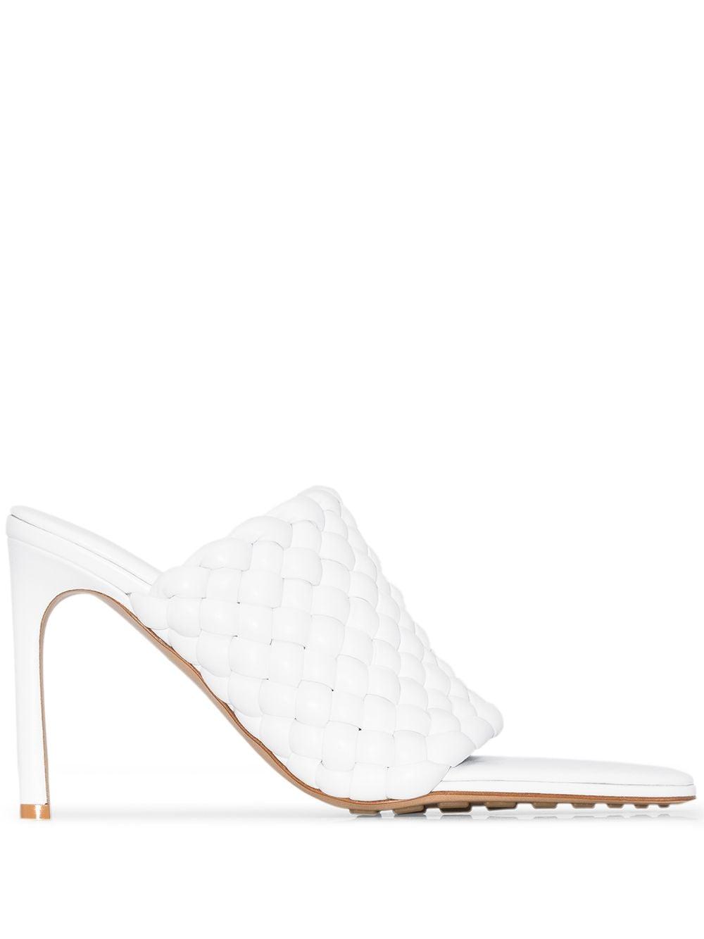 bottega veneta intrecciato mules