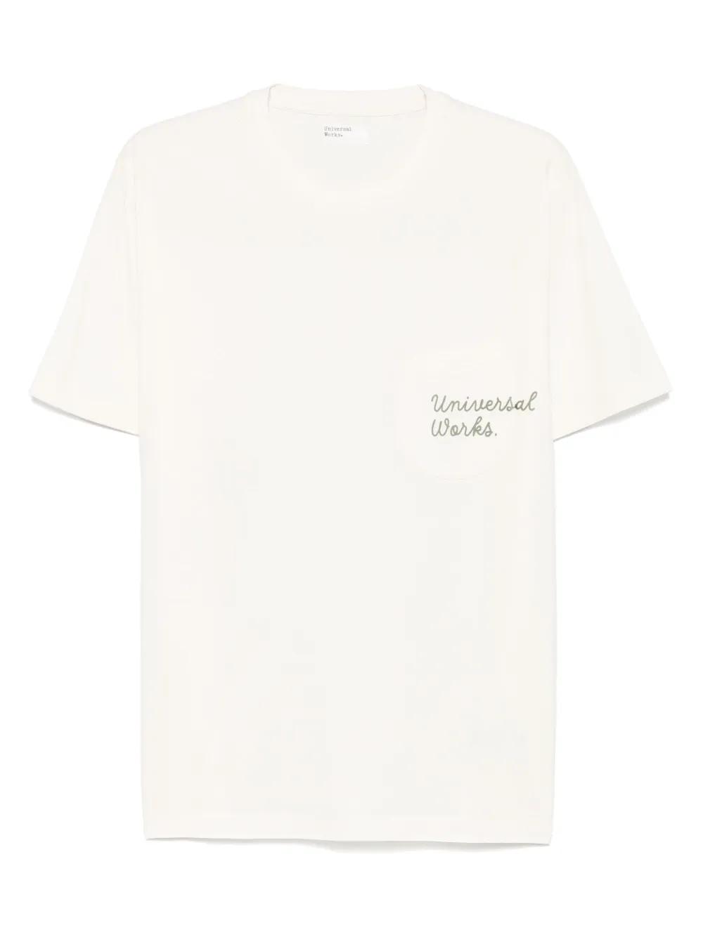 Universal Works｜SHORT-SLEEVED ROUND NECK T-SHIRTS (PRIN Universal Works｜SHORT-SLEEVED ROUND NECK T-SHIRTS (PRIN