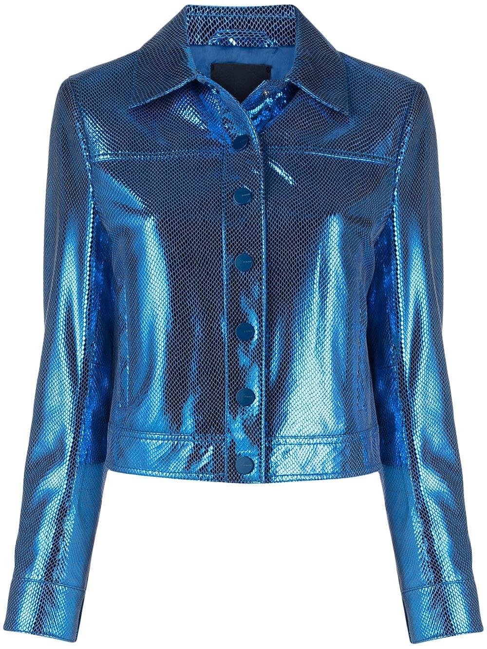 pinko metallic jacket
