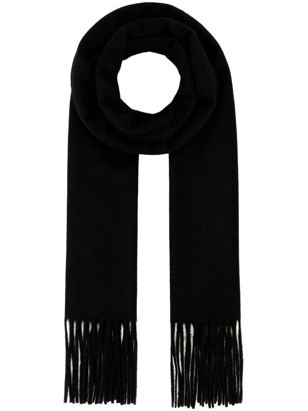 THE ROW ブラック マフラー　kaduna scarf THE ROW ブラック マフラーkaduna scarf