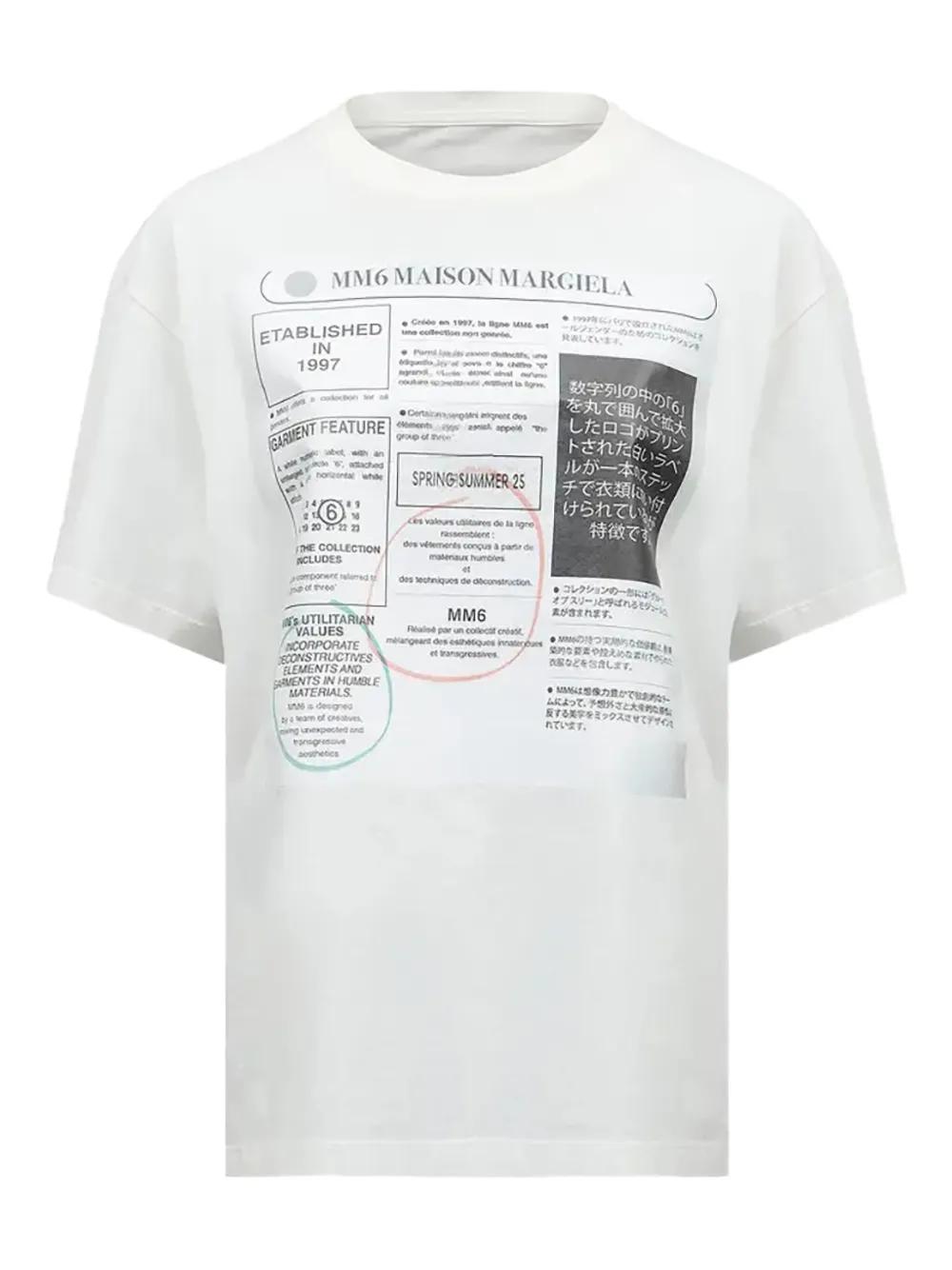 MM6 by Maison Martin Margiela T-shirts for Men | Online Sale MM6 by Maison Martin Margiela T-shirts for Men | Online Sale