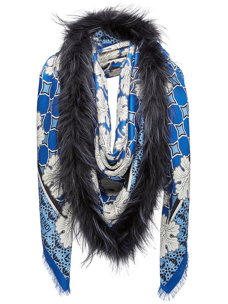 touch of fur scarf