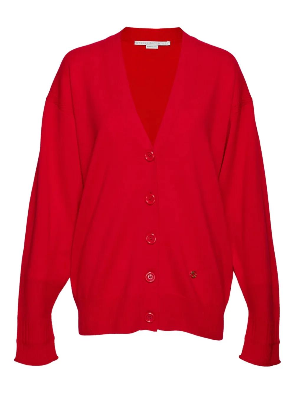 Tシャツ・カットソー STELLA McCARTNEY Burgundy Cotton Cardigan Stella McCartney Burgundy Cotton Cardigan | italist, ALWAYS