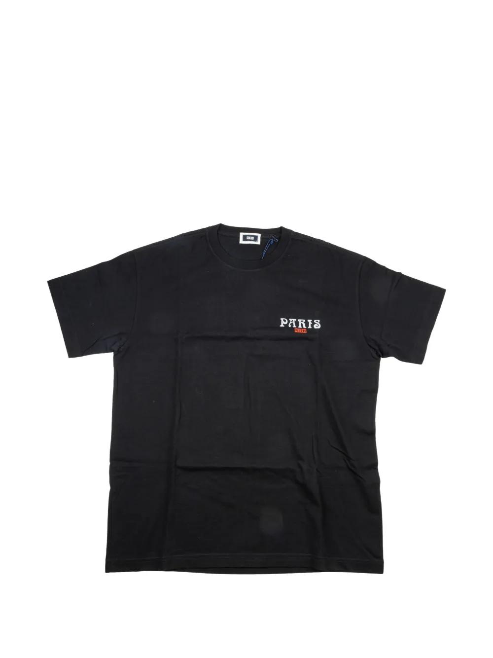 Kith Eiffel-Cafe Logo T-Shirt in Black for Men | Lyst UK