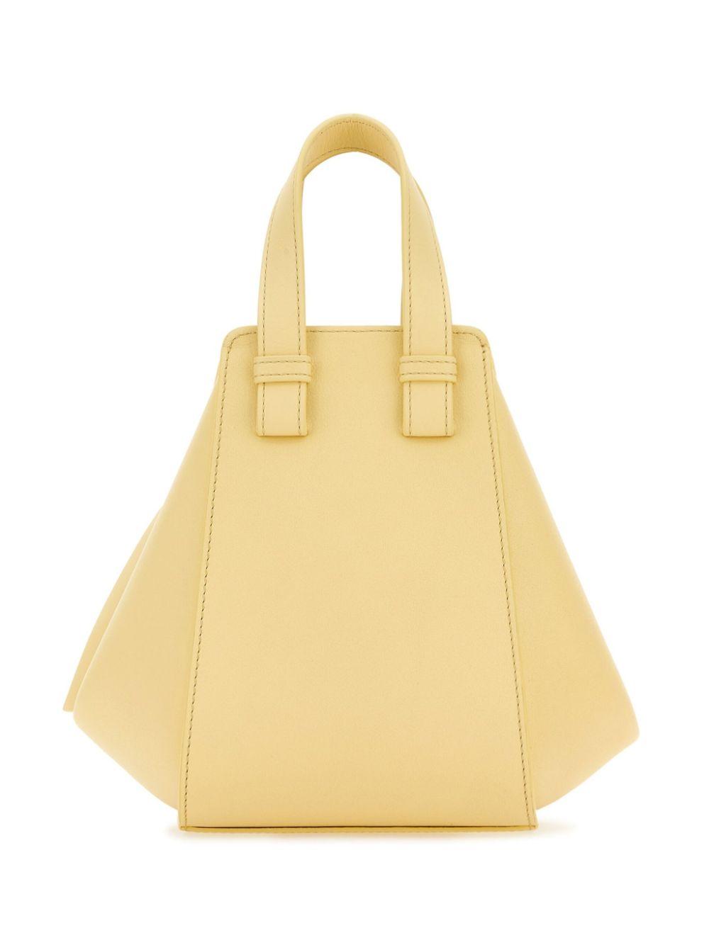 Loewe Hammock Tote Bag in Yellow Lyst