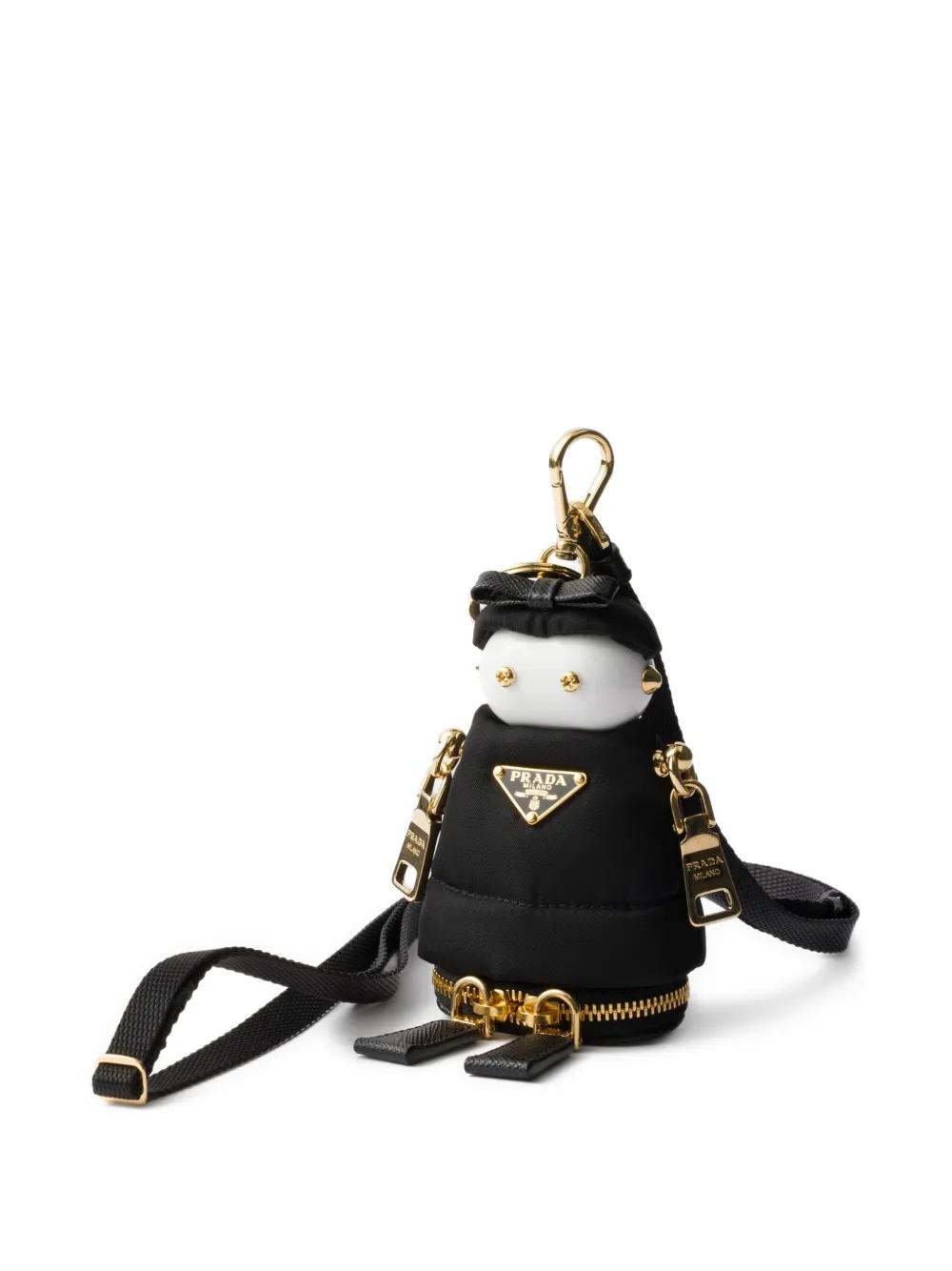 バッグチャーム PRADA 'Soft Robot' bag pendant Prada Soft Robot Crochet Bag Pendant | Wardrobe Icons