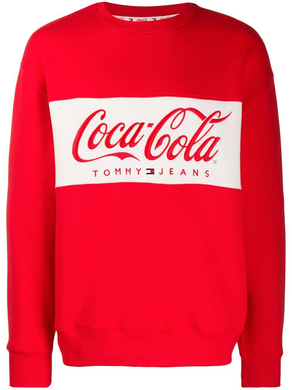 tommy hilfiger coca cola windbreaker