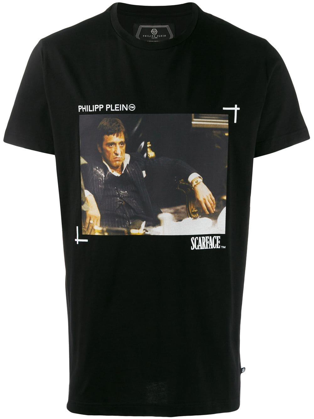 Philipp Plein Scarface T-shirt in Black for Men | Lyst Canada