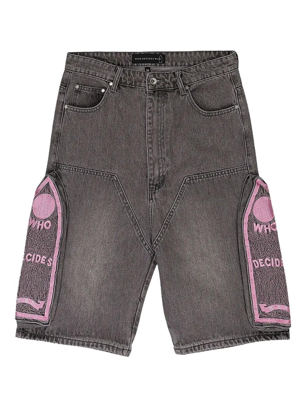 WHO DECIDES WAR デニムショートパンツ Who Decides War Casual shorts for Men | Online Sale up to 76% off