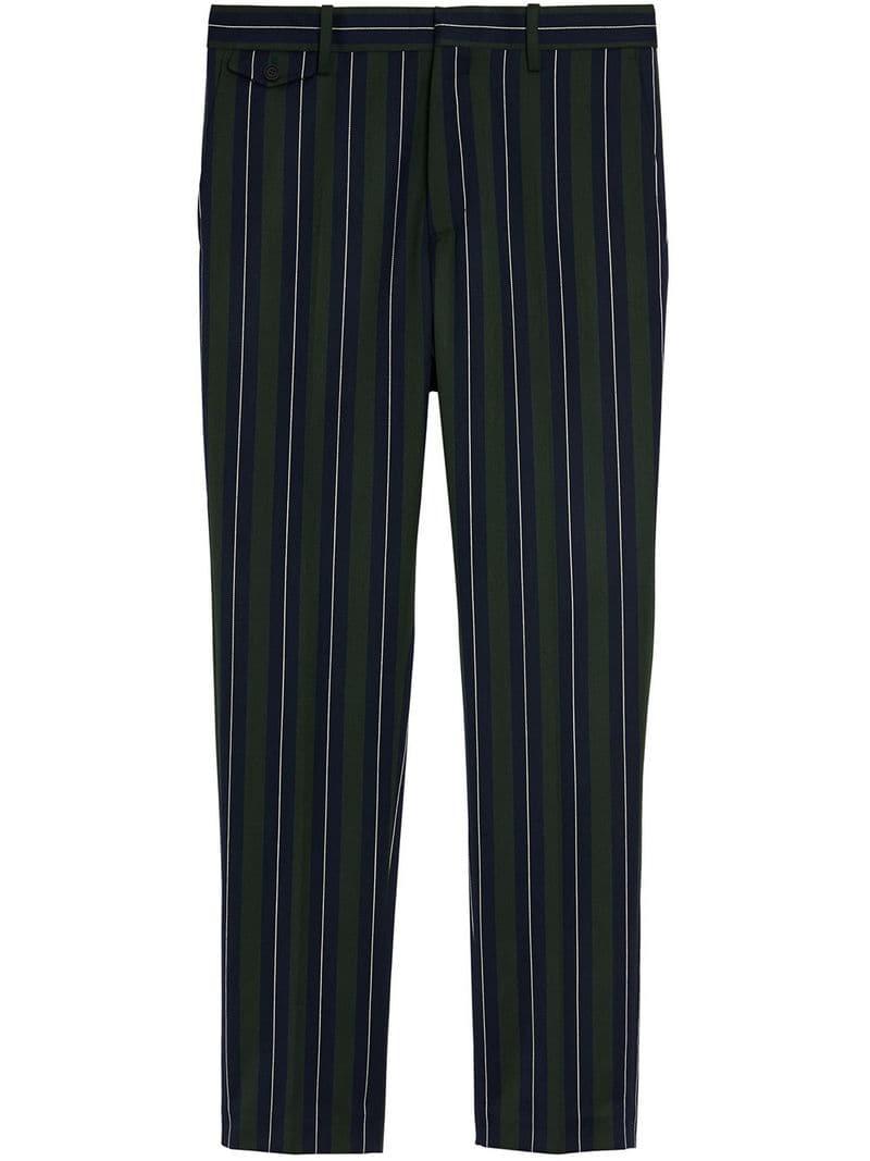 burberry pants green