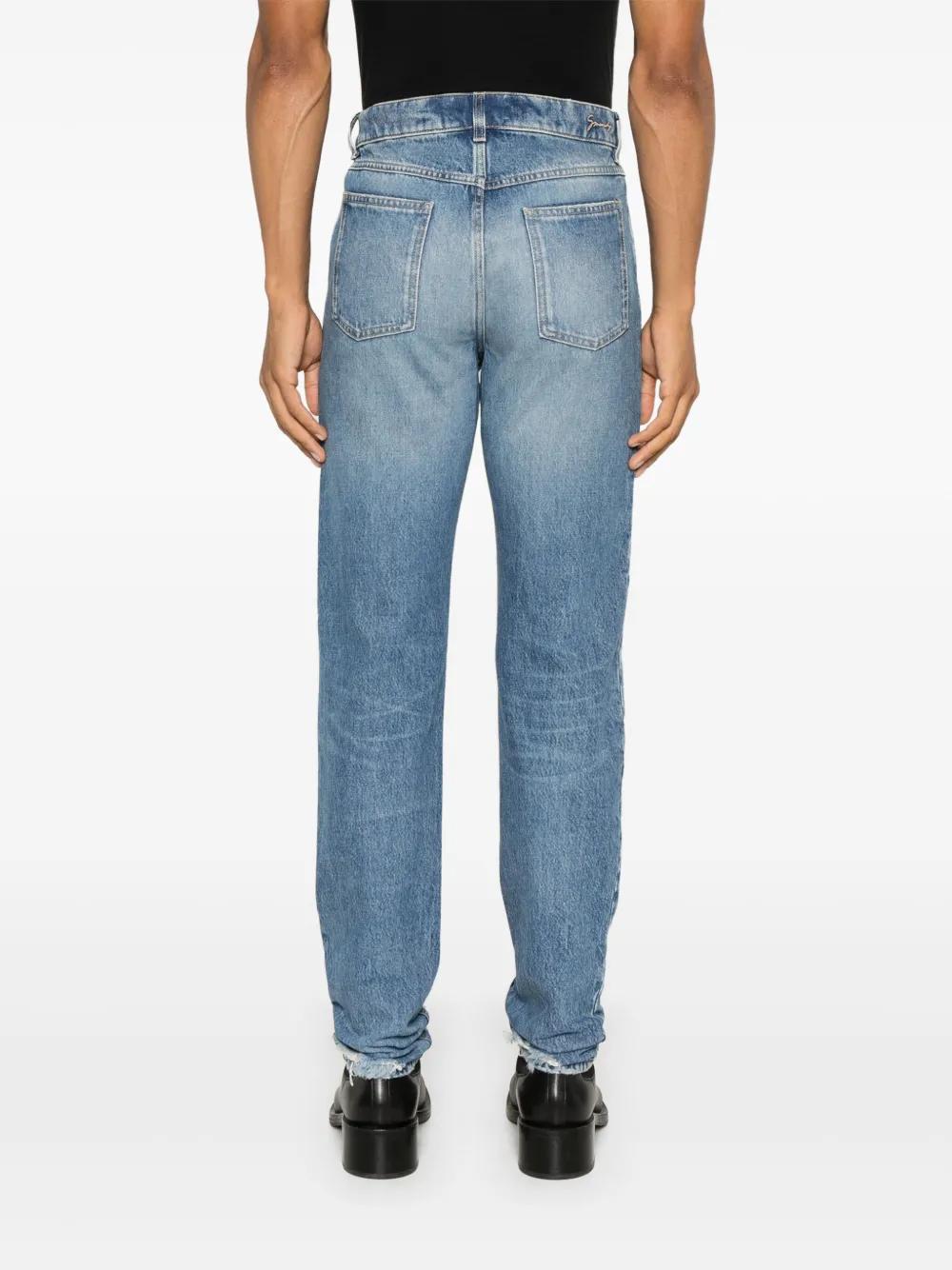 ジバンシィ Givenchy Monogram Denim Jeans GIVENCHY | LOOSE FIT JEANS IN MONOGRAM 72 DENIM WITH SEQUINS