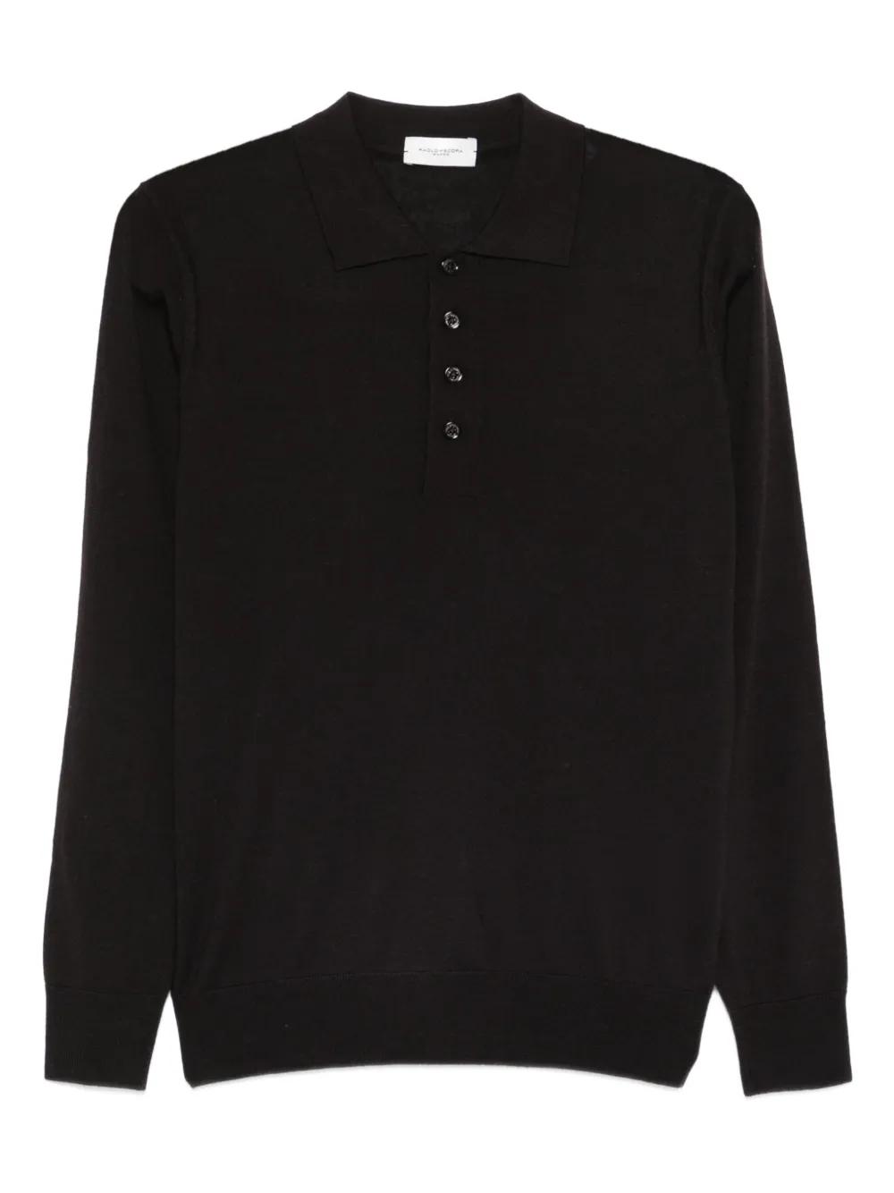 Tシャツ・カットソー PAOLO PECORA Men T Shirts LF031405419000 Black T-shirt Paolo Pecora - PAOLO PECORA - Tufano Moda