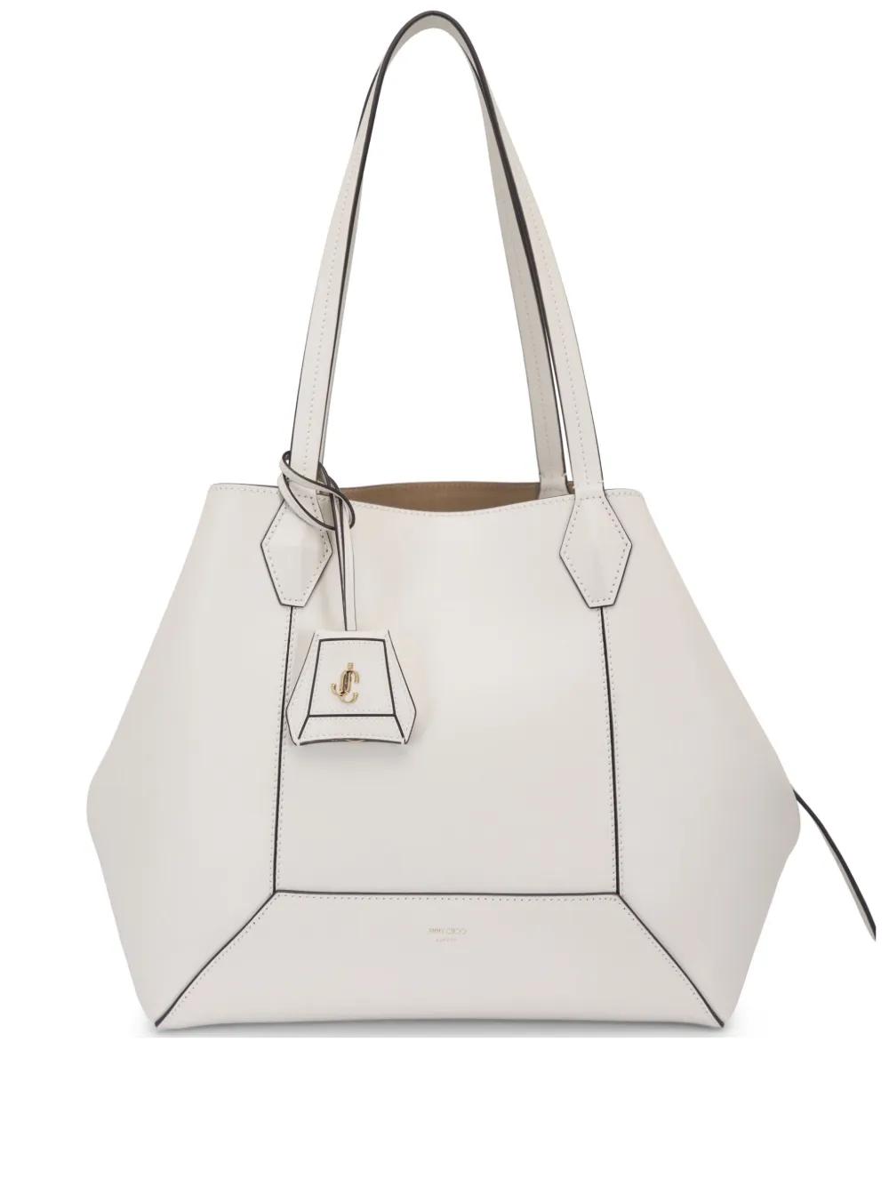 Jimmy Choo Diamond Tote Bag in White | Lyst
