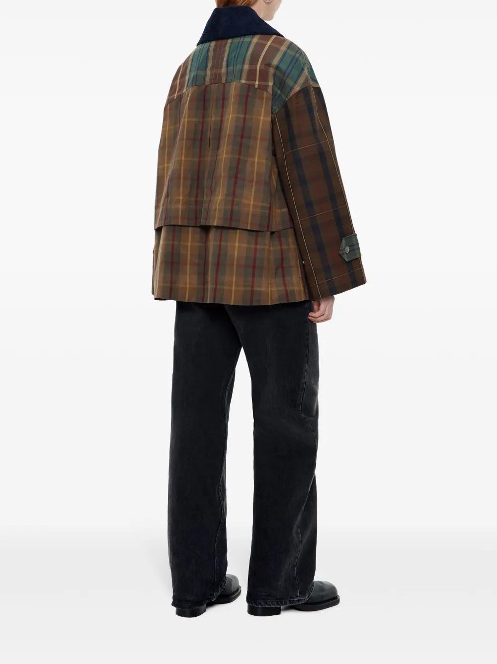 “BIMBA Y LOLA” ダブルブレストチェックコート Green/Brown Bimba Y Lola チェック ジャケット ブラウン | Lyst
