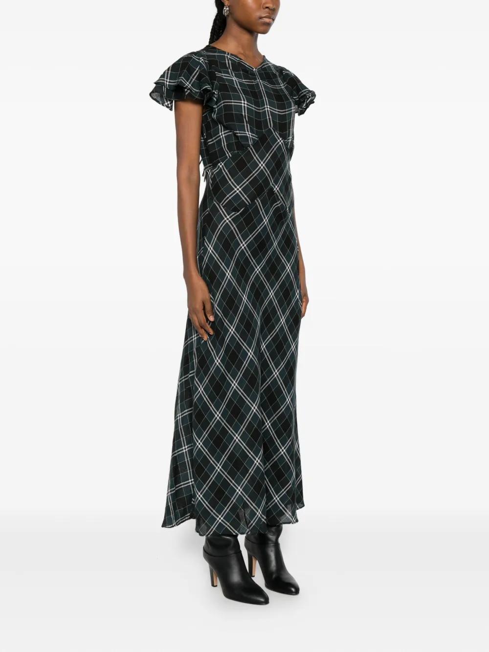 dutch ruched checked midi dress by paper london Free People Free-est Natalya Midi Dress  White Chocolate Couture