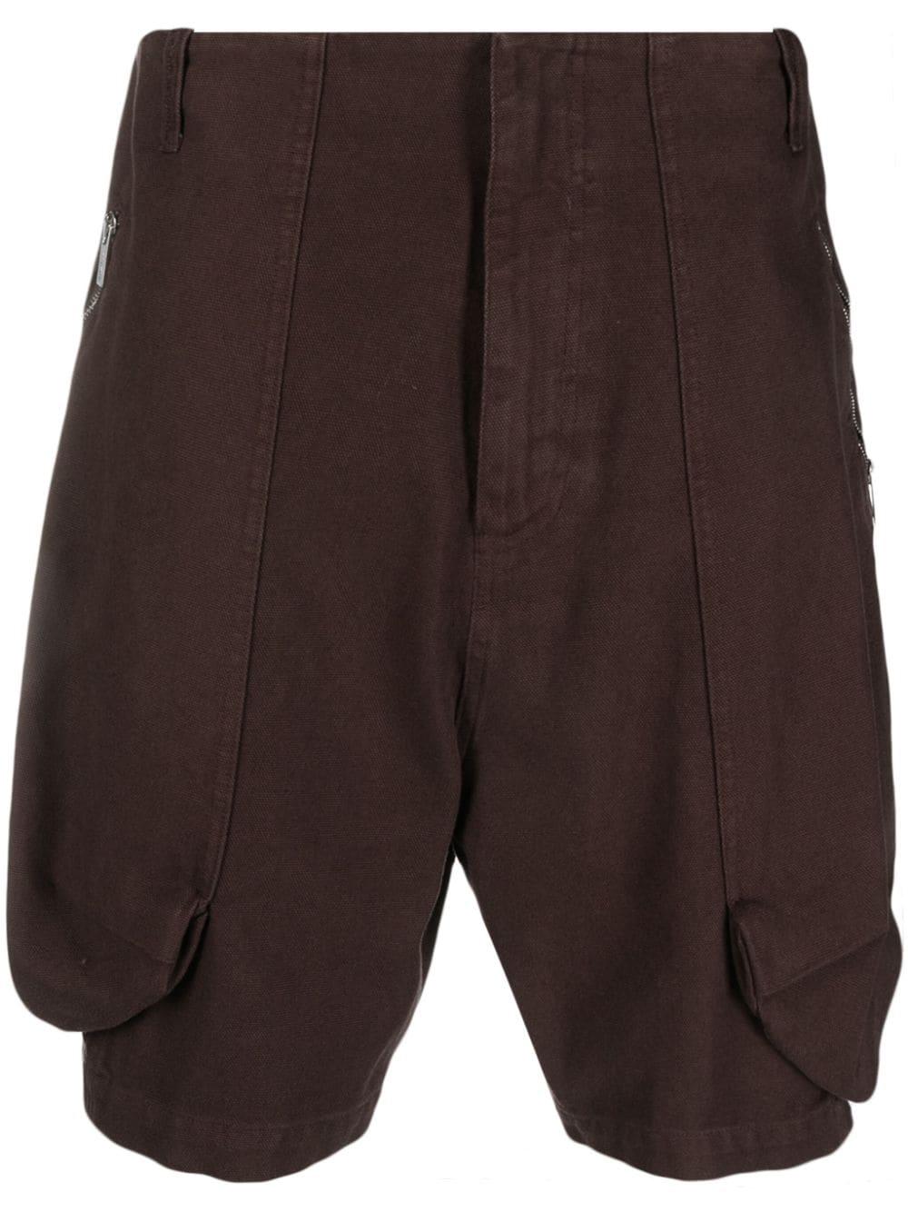 Chocolate brown cargo best sale shorts