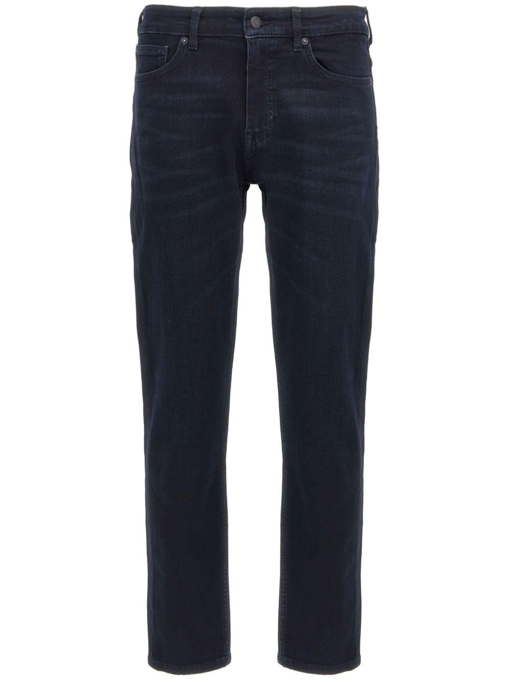 Hugo boss straight leg jeans hot sale