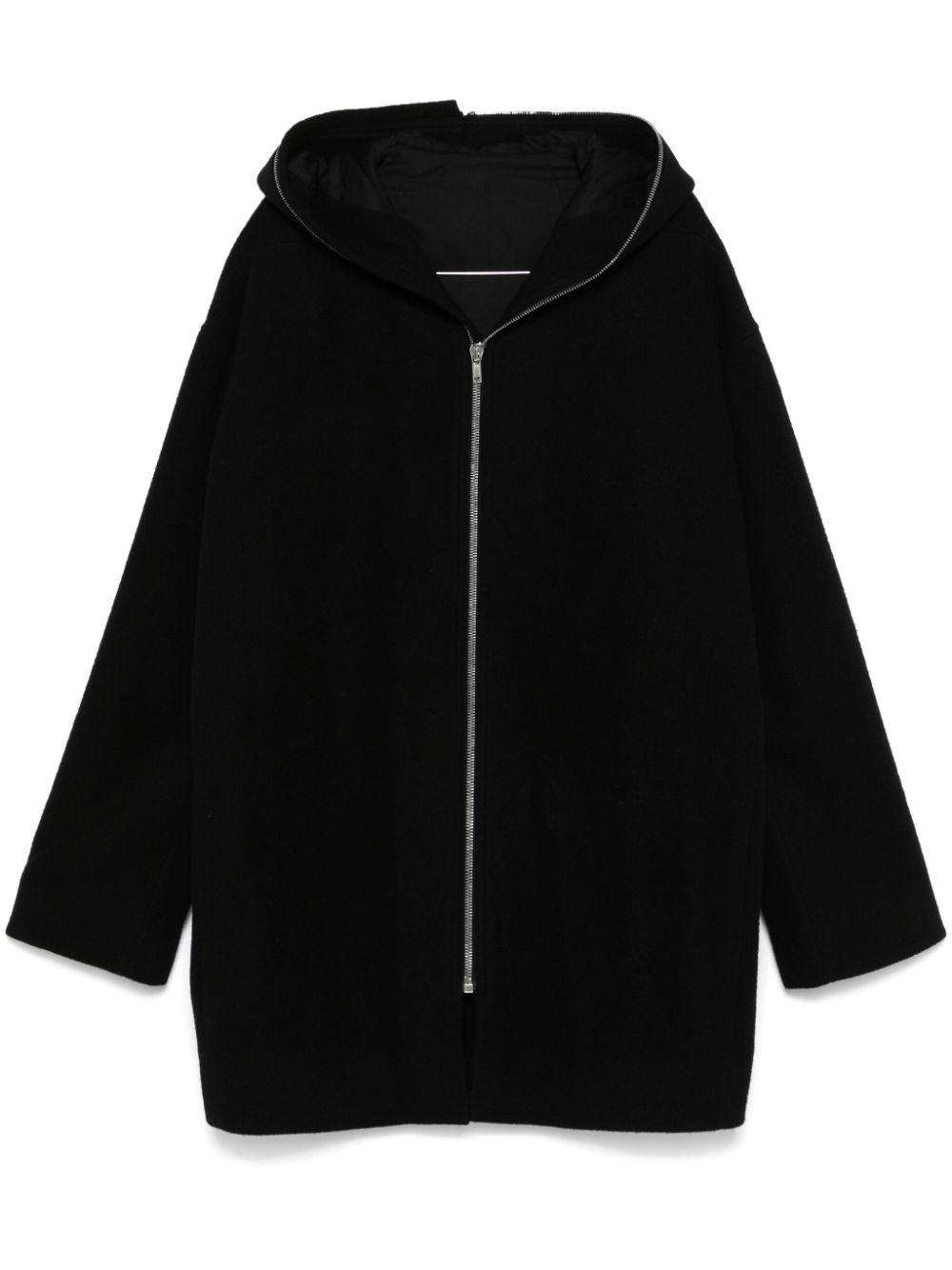 Rick Owens メンズ ブラック Gimp コート コート
