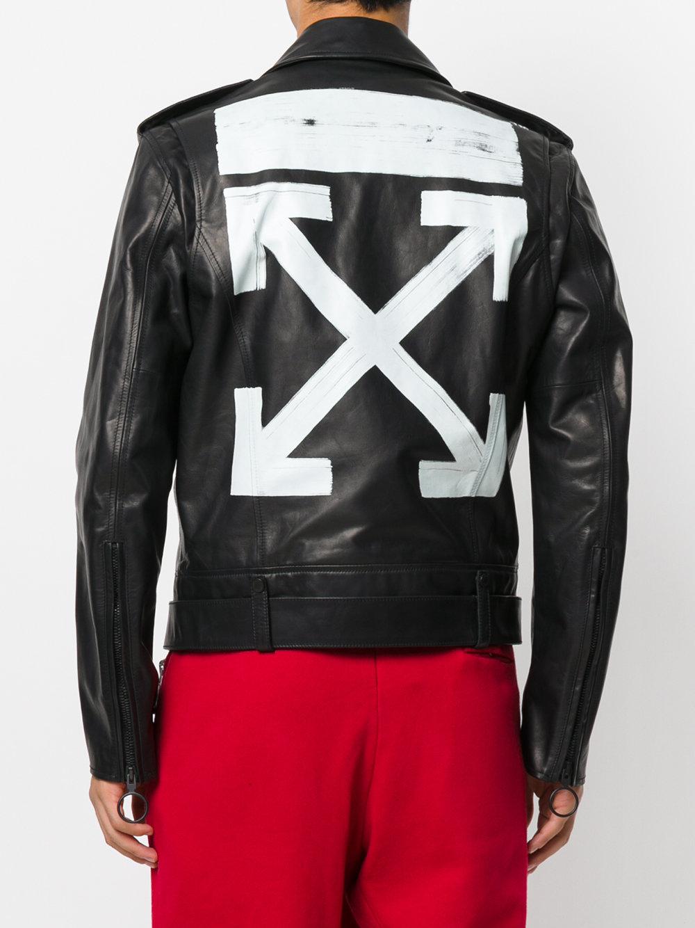 off white leather jackets
