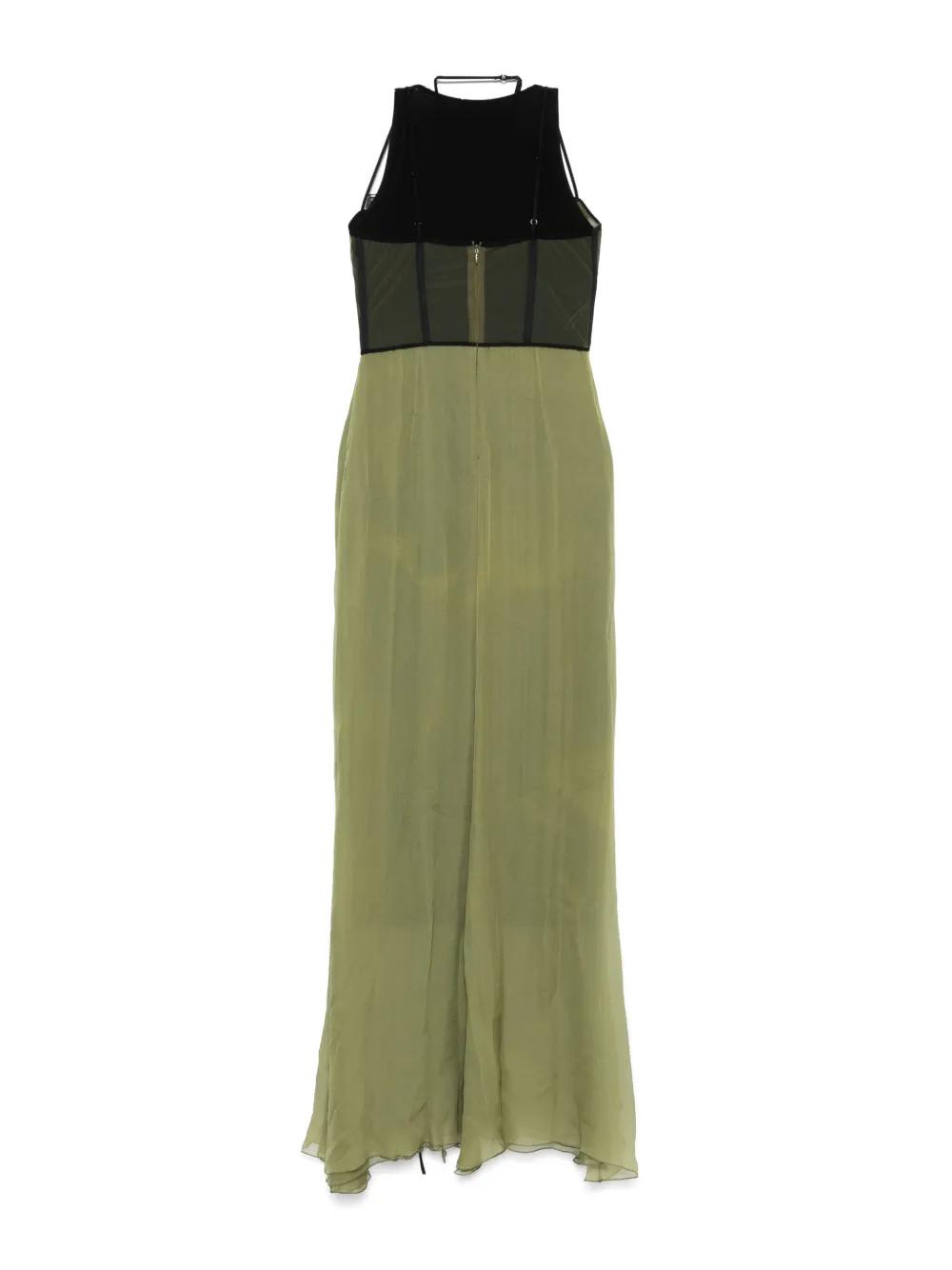 nensi dojaka green dress Nensi Dojaka Black Cut-Out Dress main image 1