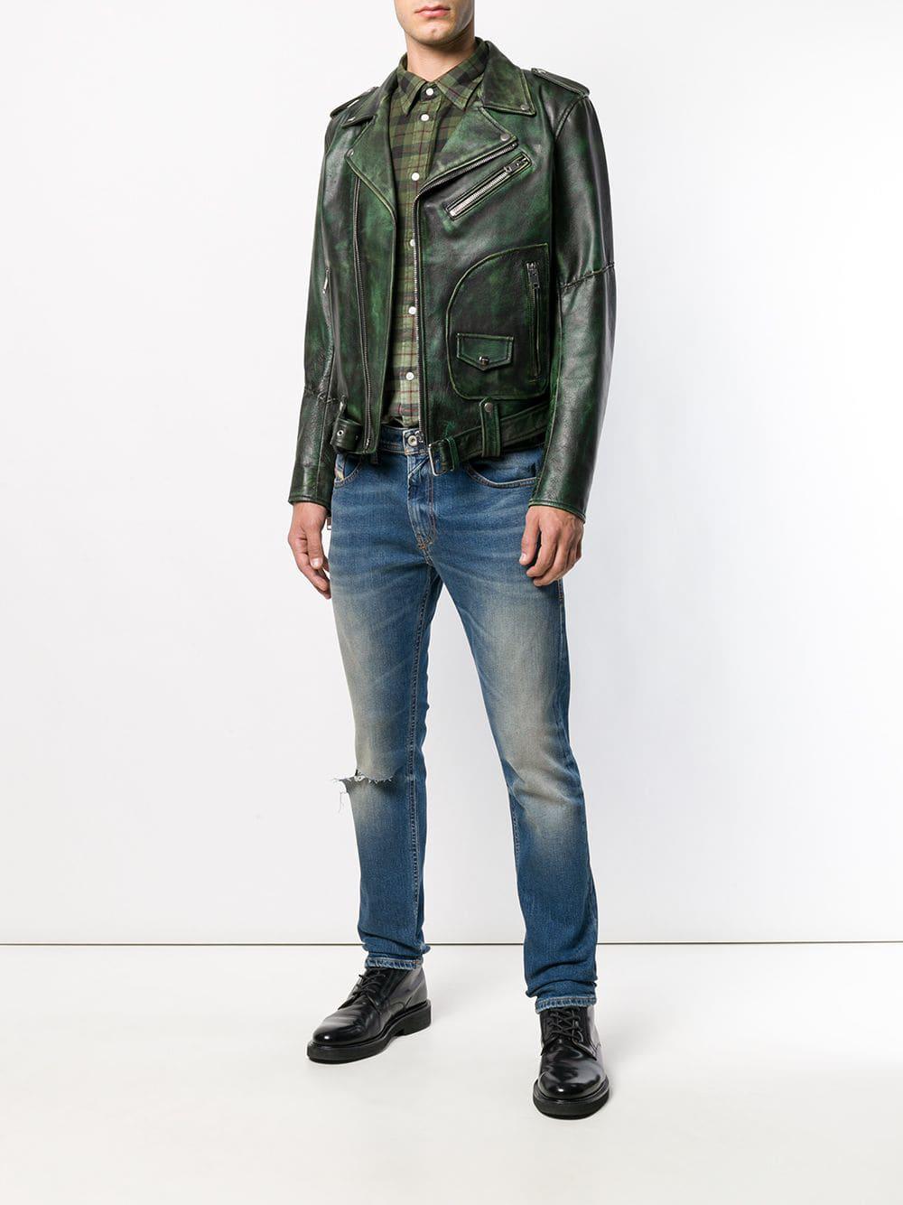 diesel green jacket