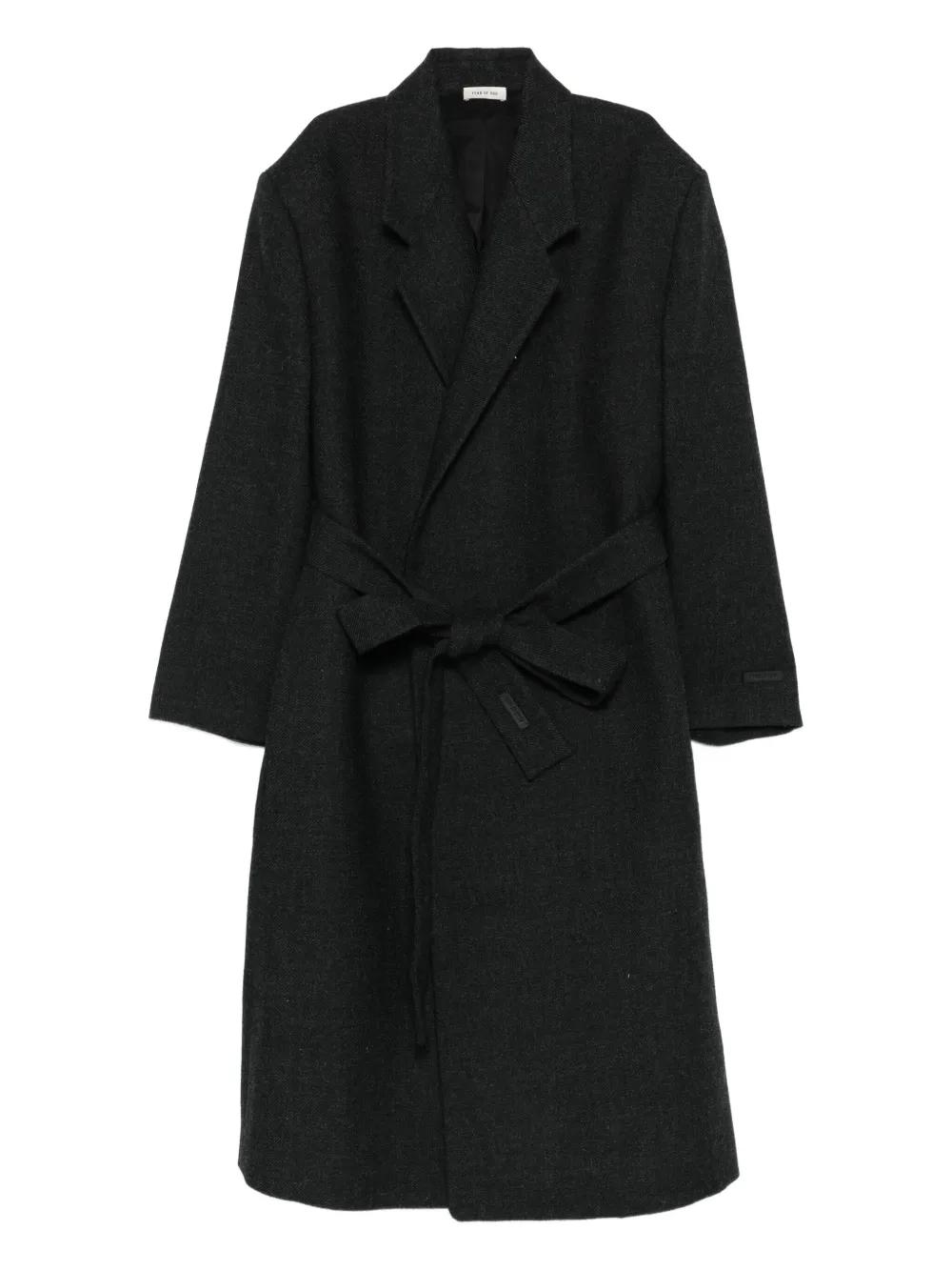 極美品 FEAR OF GOD エターナル ウール オーバーダブルコートブラック 極美品 FEAR OF GOD エターナル ウール オーバーダブルコート