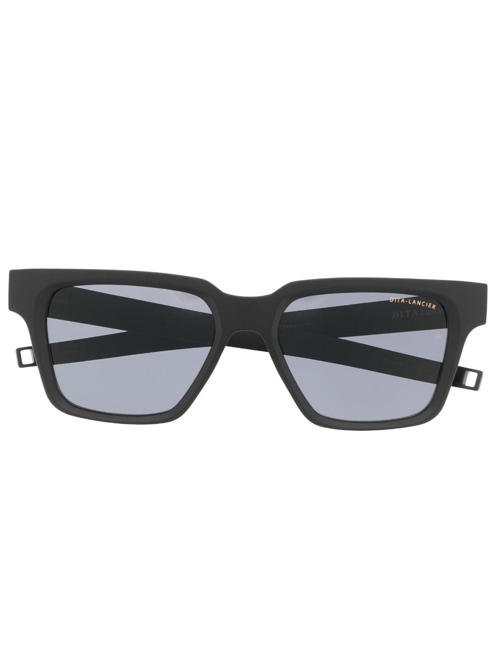 Dita Eyewear Rectangular-frame Logo Sunglasses in Black | Lyst