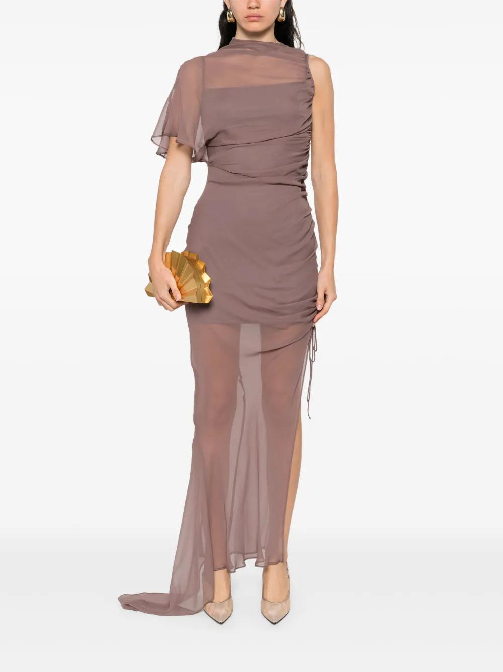 thirty thirty la brown dress La Femme 30803CL Dress main image 0