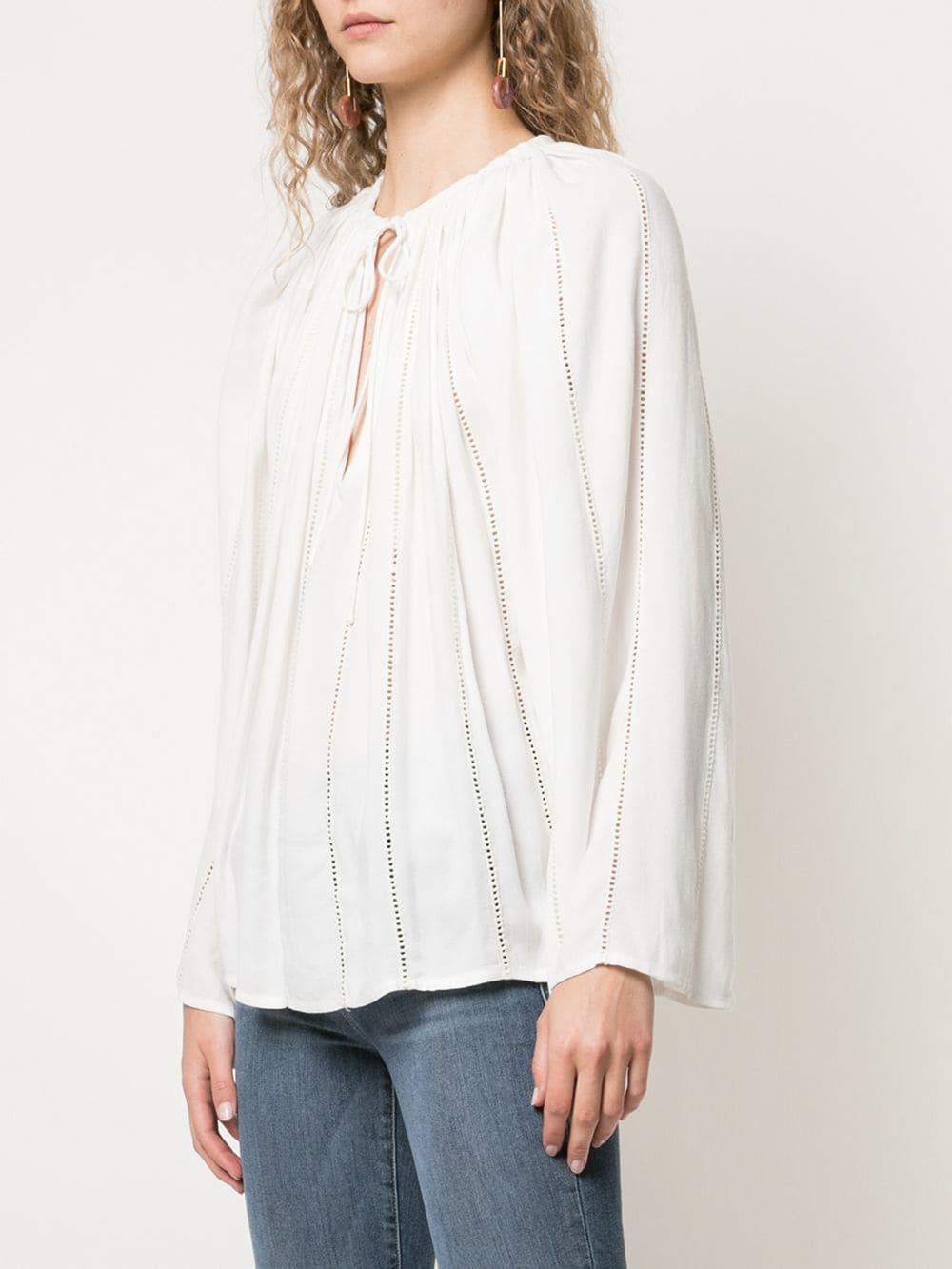 frame lattice peasant top