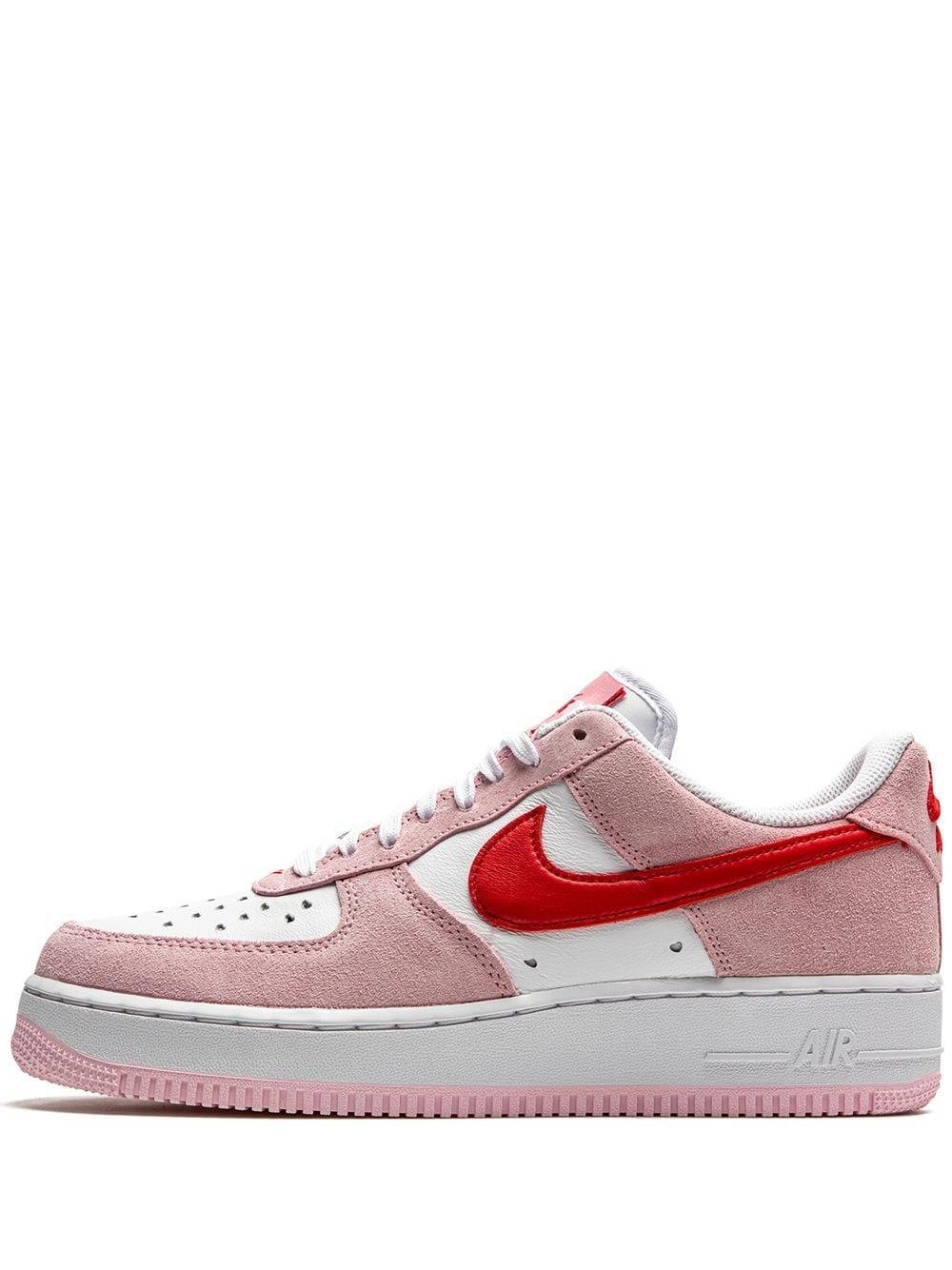 Nike Air Force 1 Low valentine's Day Love Letter Sneakers in Pink
