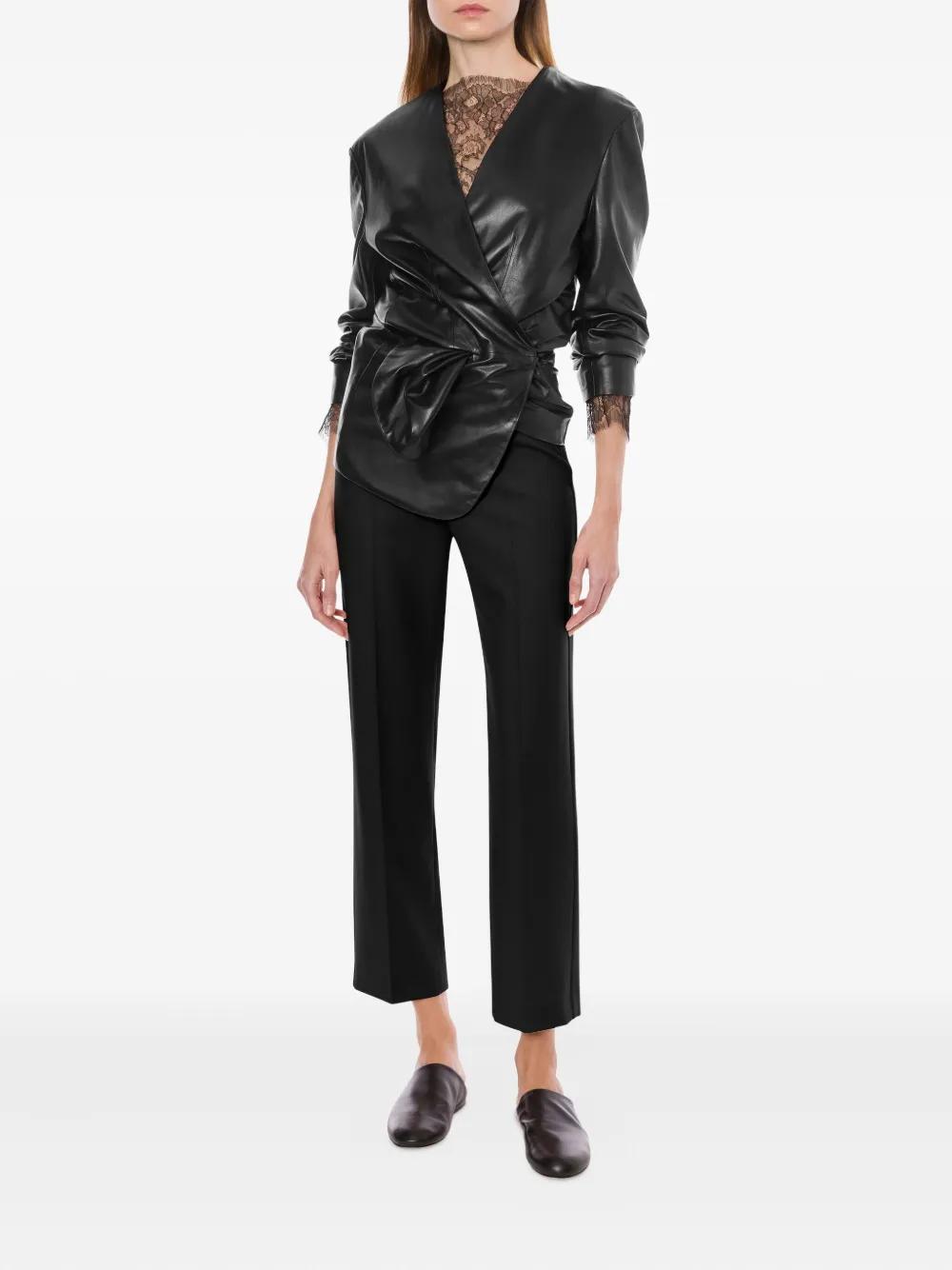 Philosophy di Alberta Ferretti レザー ジャケット Designer Philosophy Di Alberta Ferretti Leather Jackets for