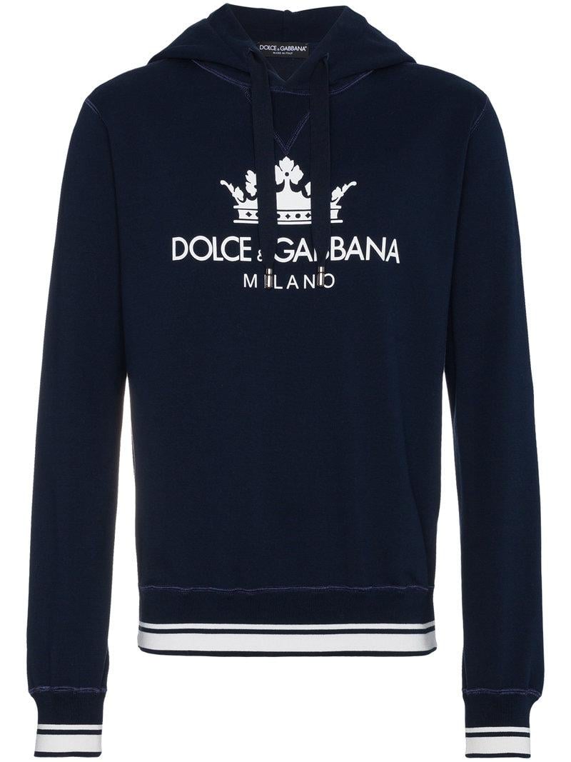 Dolce gabbana logo hoodie best sale