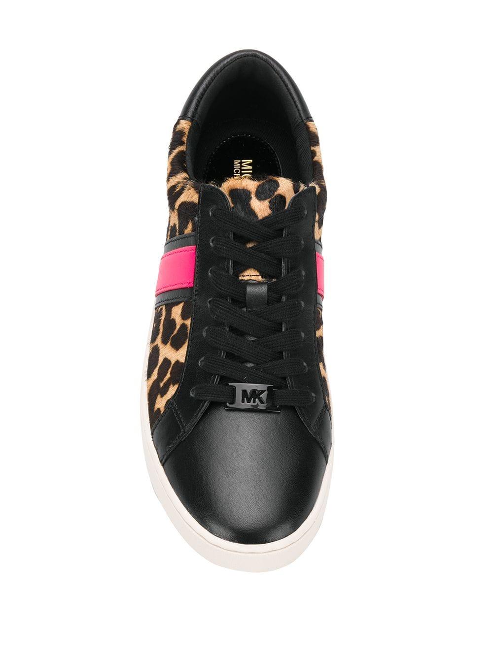 Zapatillas animal print MICHAEL Michael Kors de Cuero de color Negro | Lyst