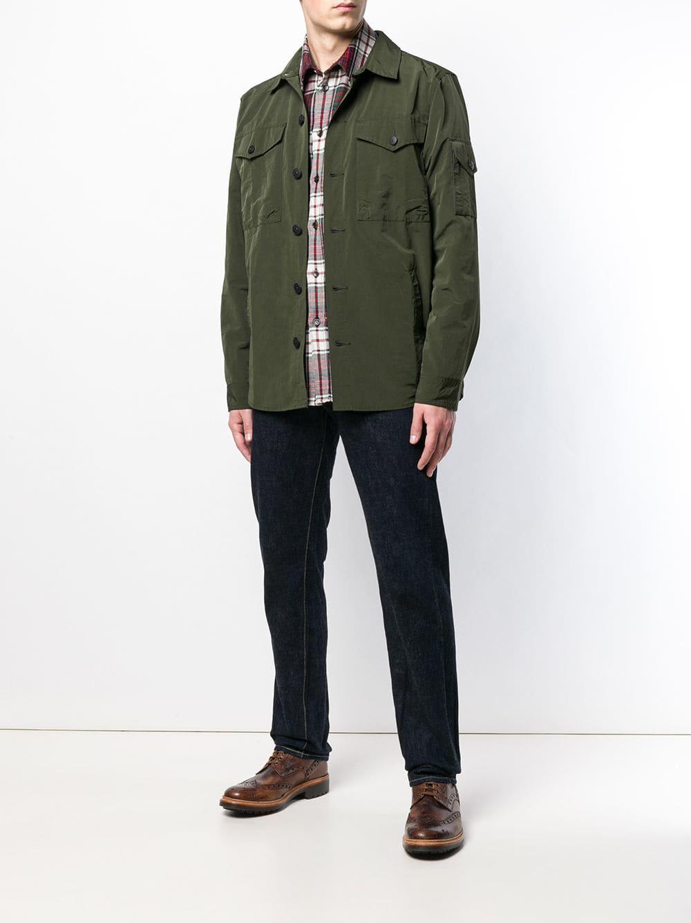 barbour askern overshirt