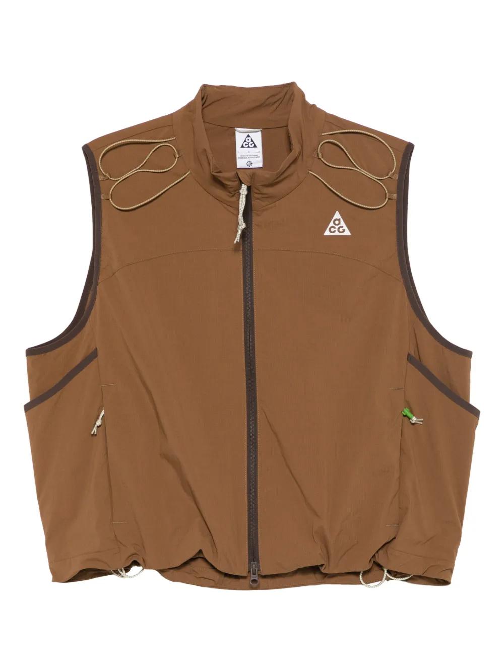 nike acg buttles vest brown S ベスト ナイキエィシージー 【公式通販】