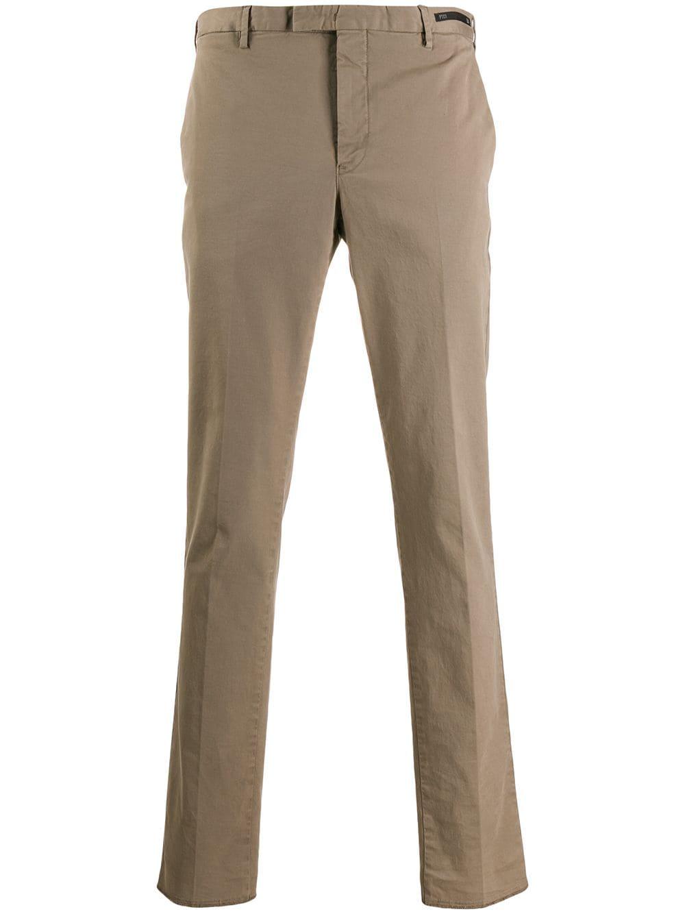 PT01 Cotton Slim-fit Chino Trousers for Men - Lyst