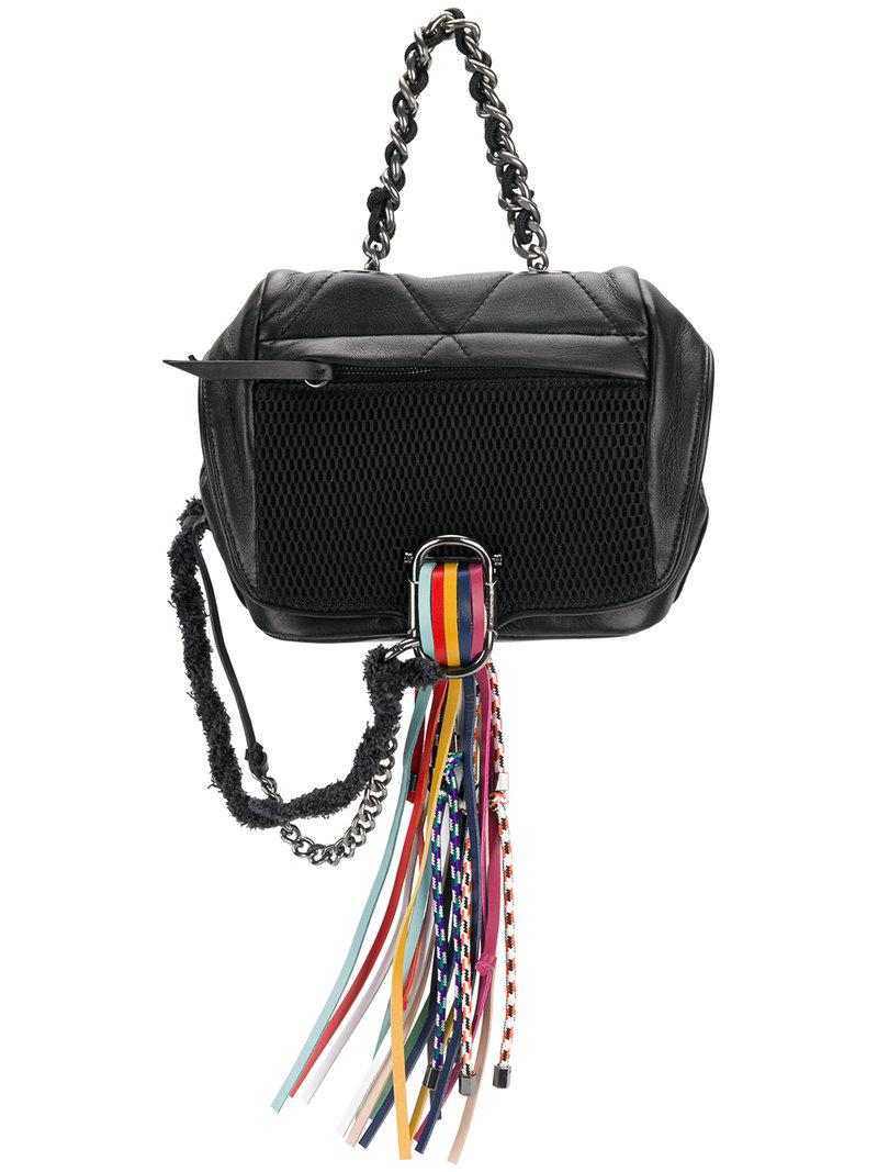 black tassel backpack