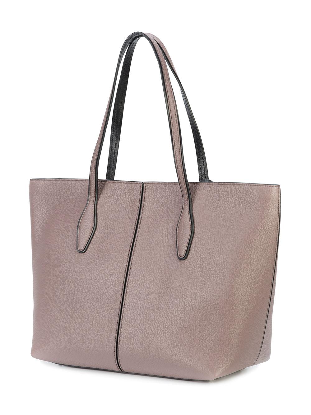 Lyst Tod's Joy Tote in Gray