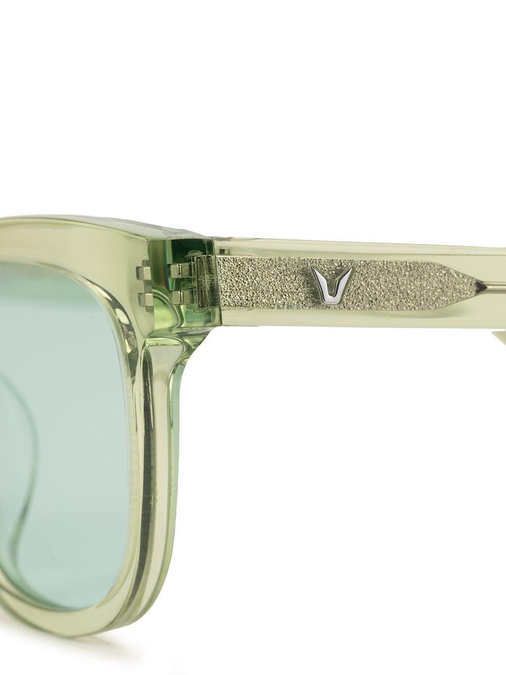 Gentle Monster W Back Mc1 Tinted Sunglasses in Green Lyst
