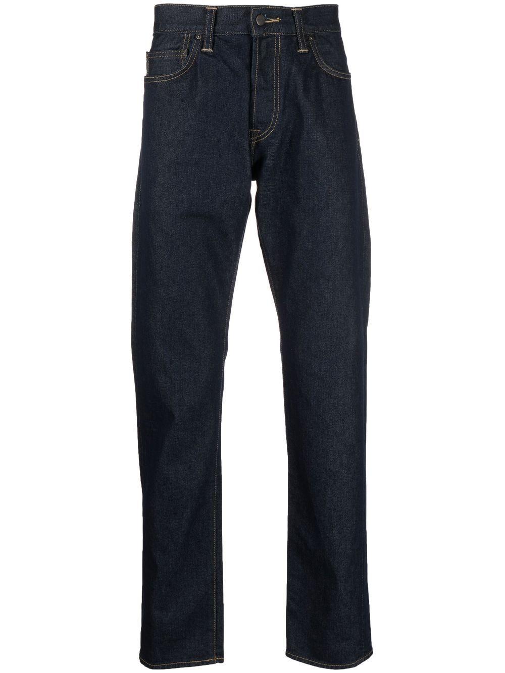 Farfetch Herren Kleidung Hosen & Jeans Jeans Straight Jeans Mid-rise straight-leg jeans 