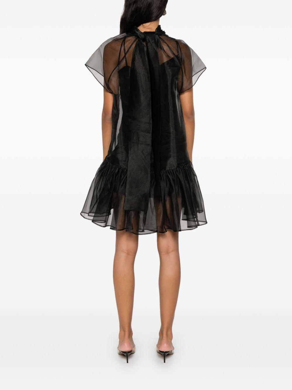 Jonathan Simkhai レディース ブラック Beaux ミニドレス ワンピース 