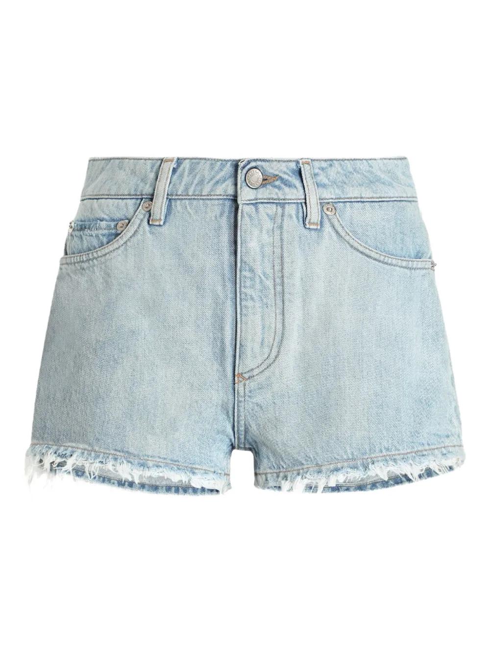 Dolce & Gabbana LIGHT BLUE DENIM SHORTS デニム ショーツ 夏用 Dolce & Gabbana ライトブルーデニムショーツ | Sendegaro US