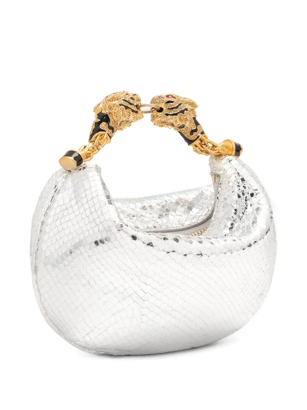 Roberto Cavalli Leather Mini Bag ホワイト | Lyst