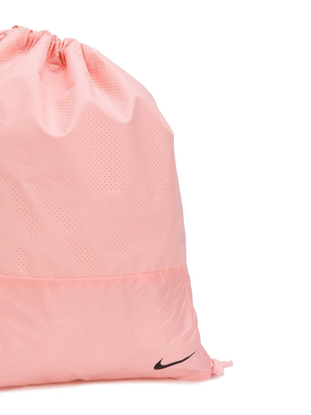 Nike Synthetic Logo Drawstring Backpack in Pink & Purple (Pink) - Lyst