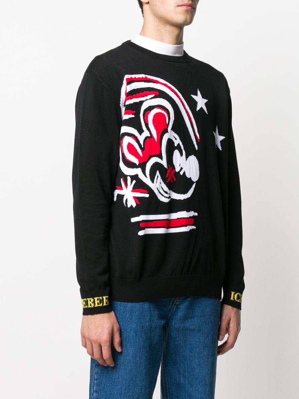 mickey mouse sweater black