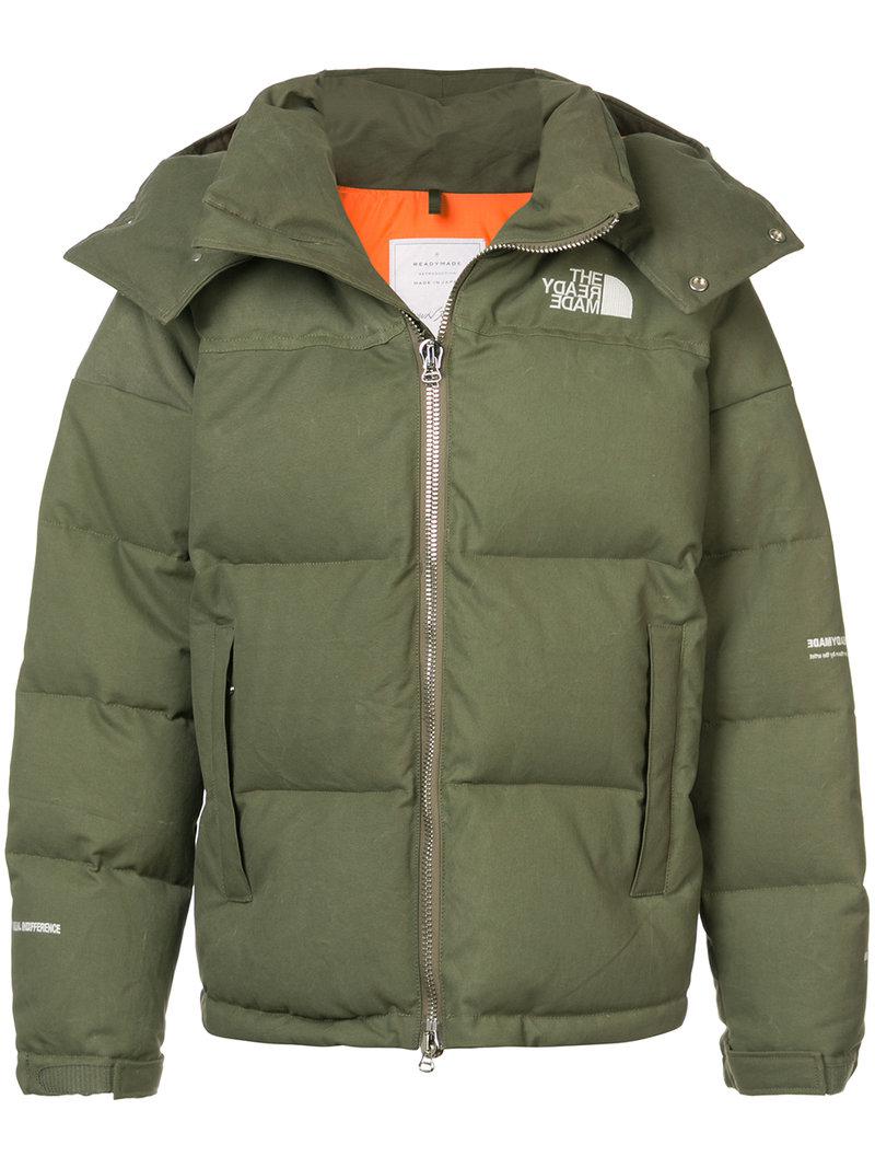 READYMADE Cotton Oversized Padded Jacket in Green for Men - Lyst