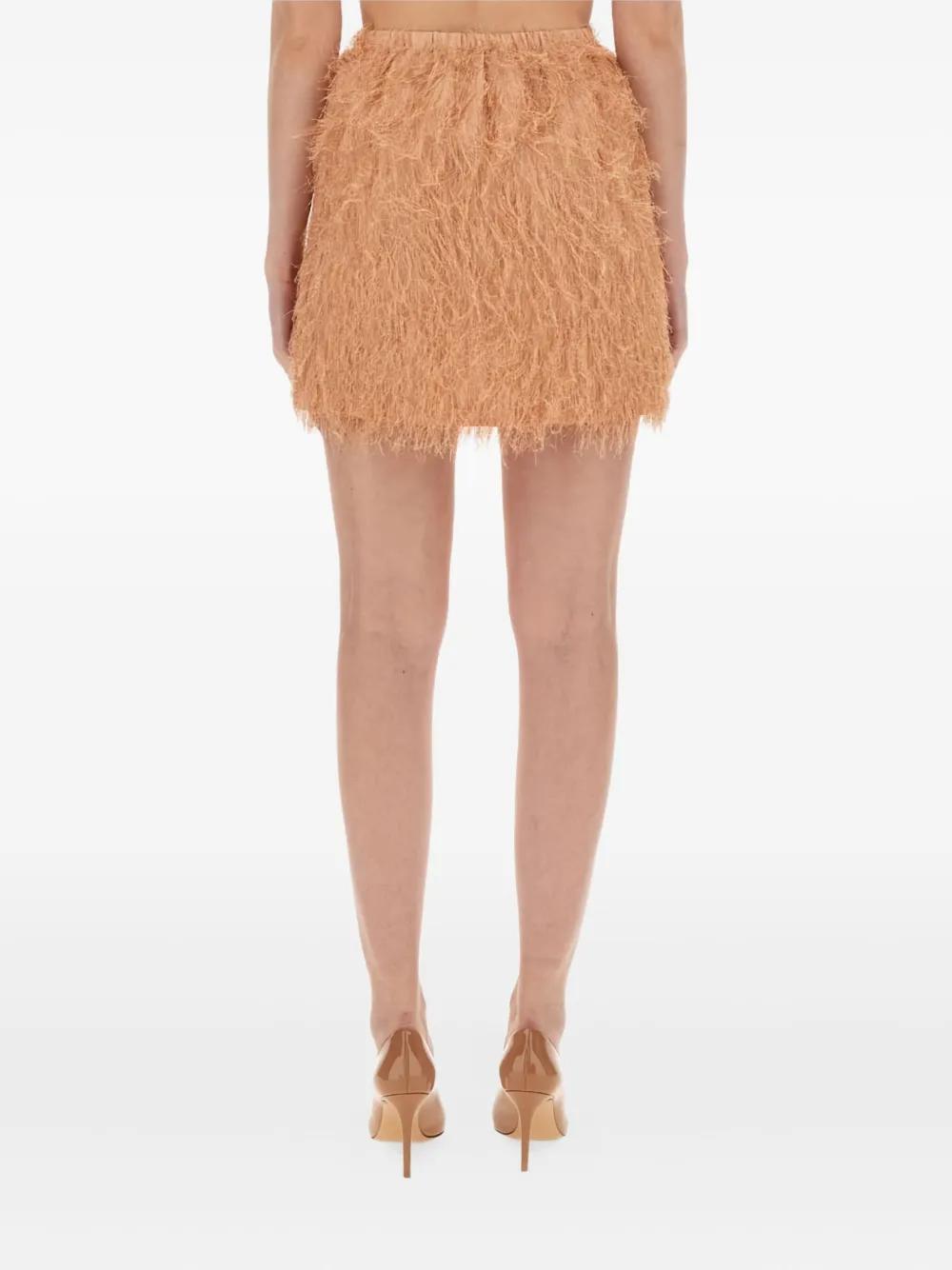 ミニスカート Alysi Textured Fluffy Mini Skirt With Fringed Hem Alysi Mini skirts for Women | Online Sale up to 77% off | Lyst